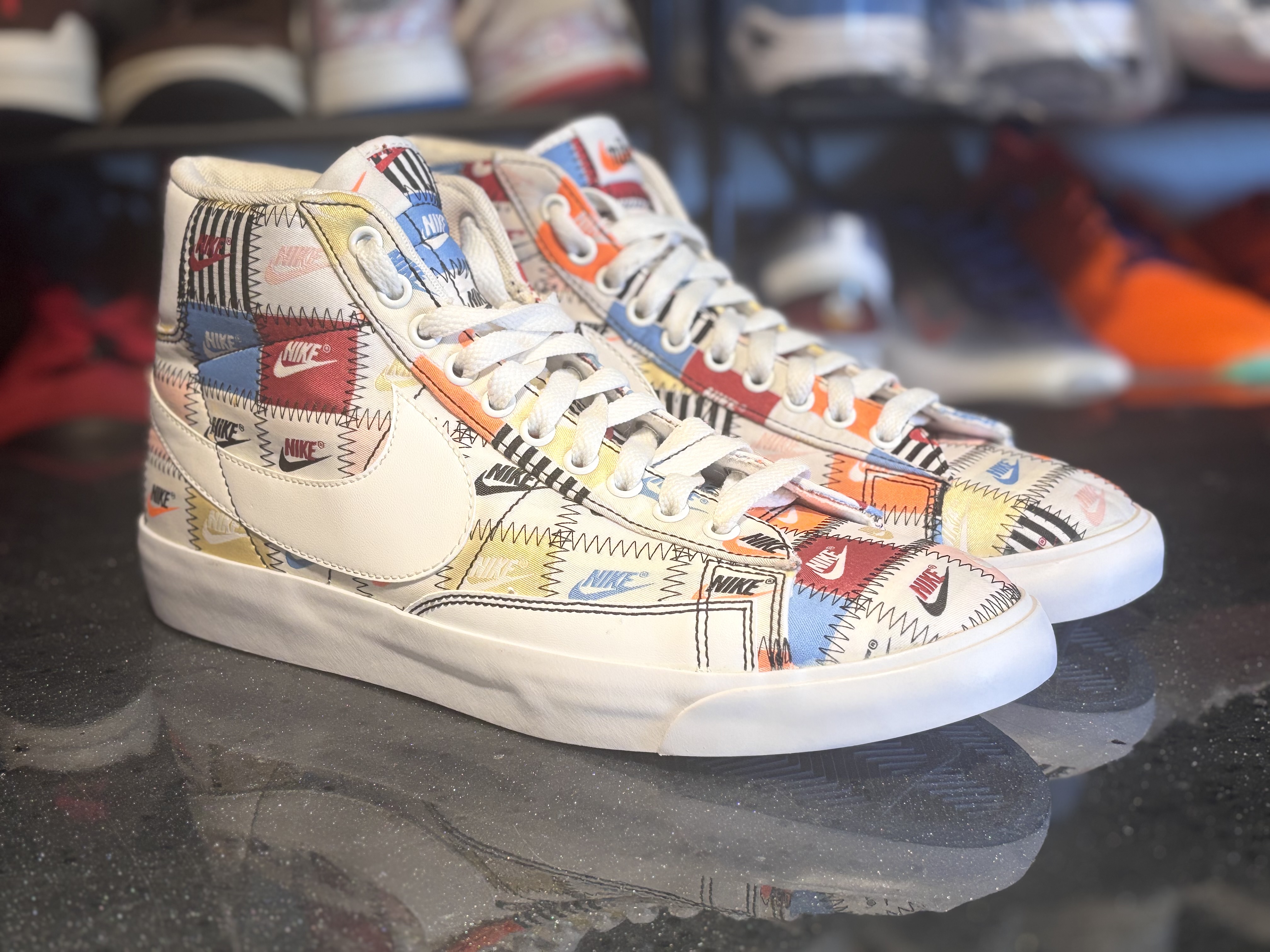 Nike Blazer Mid Patchwork Multi Patchwork