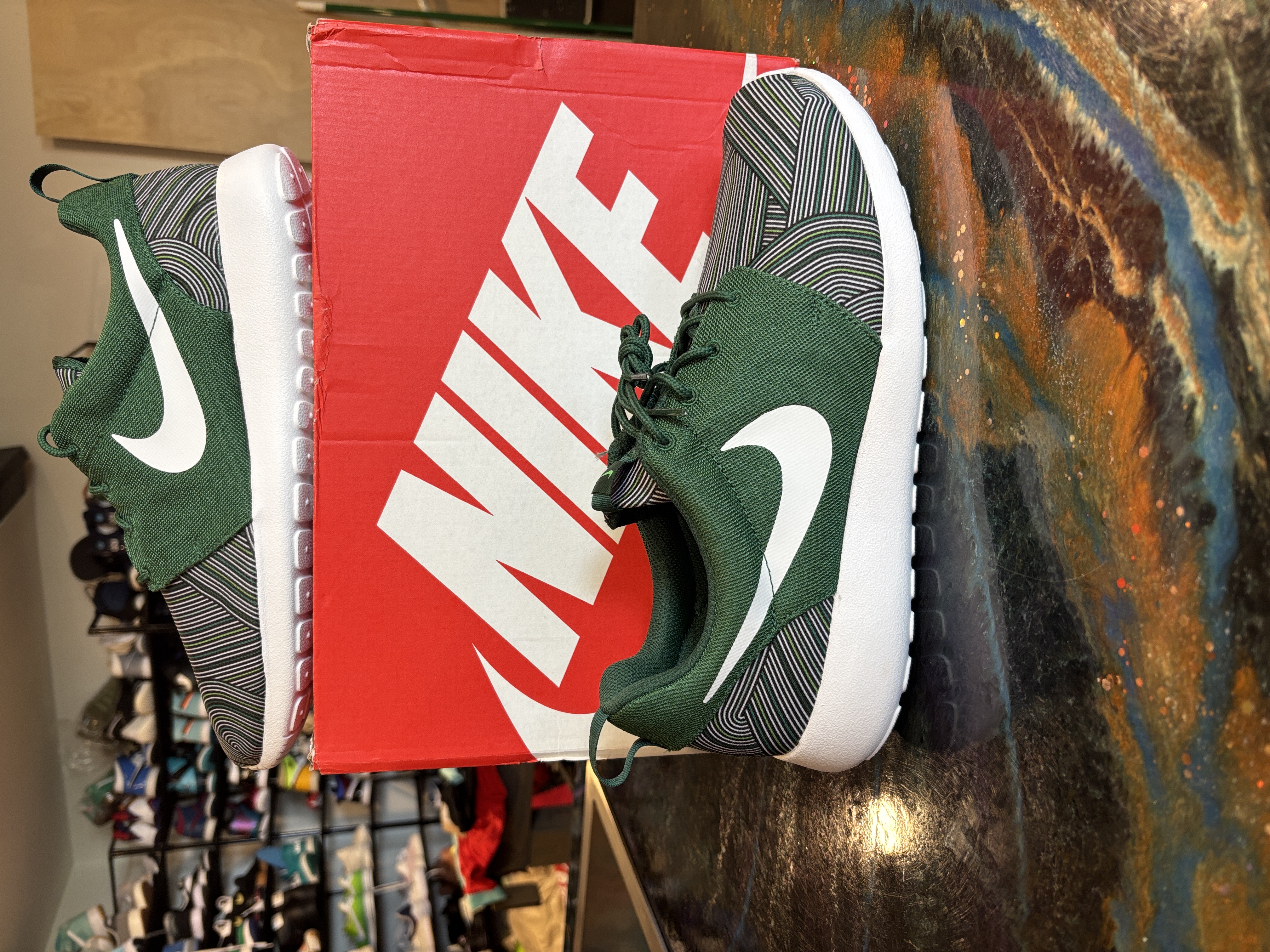 Nike Nike Roshe One Print Gorge Green